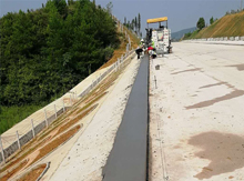 What is the effect of adding retarder in cement concrete in sliding-form construction?